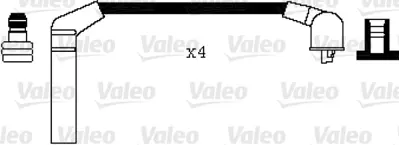 VALEO 346062 Bujı Kablosu Hyundaı Accent 1.3 1.5 1994-2005 Enjeksyonlu (Yumurta+mılenyum Kasa) Atos 1.0 12v 2750122B10 2744003000 2745003000 2750122C00 MD977423 MD970390 MD332343 MD332243 MD193010 MD192995