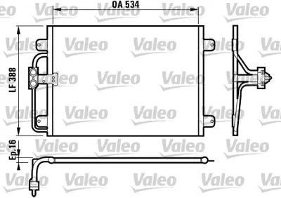 GUA 40915 Klıma Radyatoru Dacıa Duster Logan Sandero Renault Megane I Scenıc I 1.4 1.5 Dcı 1.6 1.9 Dti 8200191738 8200182361 8671017607 8200065567 8200557066 8660002521 7700432392 CA1426 7700434383 8200029471