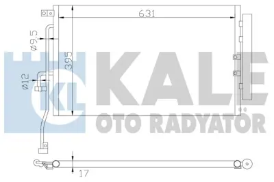 KALE 391000 Klıma Radyatoru Captıva 07> 10 Antara 07> (Kurutucu Ile) / (636×396×17) 20759648968051969662958120759647