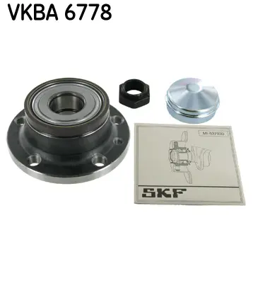 SKF VKBA 6778 Arka Teker Rulmanı Abslı Doblo 1,4 / 1,3d Egea 1,4 Lpglı Fıat 500l 10> 518100860