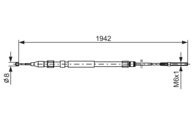 BOSCH 1987477820 Fren Bakim Ve Tamır Ürünlerı 34411165699 34416751843 6751843