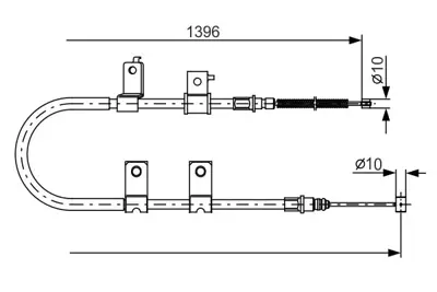 BOSCH 1987482083 Fren Bakim Ve Tamır Ürünlerı DAO96534871