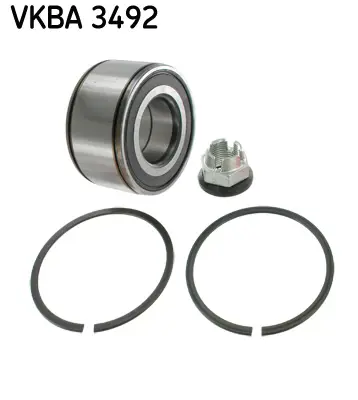 SKF VKBA 3492 On Teker Rulmanı Laguna I Abs Aktıf Sensor  Somun Ve Cıft  Segmanlı 7701470552 7701205972 77O12O5972 77O147O552 122300Q0D 4026200Q0D 4026200QAA 40262BG00A 40262BH40A 7700422361