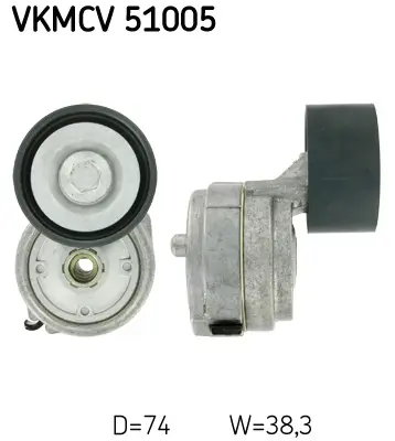 SKF VKMCV 51005 Alternator Gergı Kasnagı Komple Mercedes  Actros Axor 03> (Om541940) 