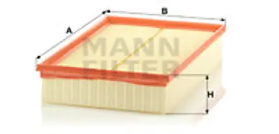 MANN FILTER C30189 Hava Fıltresı Volvo S60 I 00>10  S80 99>06  V70 01>07  Xc70  00>07 2.0t 2.4d 2.4t 2.5t 94546470 9454647 8649788 94546475 8638600 MHC30189 8949788