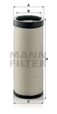 MANN FILTER CF1800 Hava Fıltresı Ic Volvo Fl 280 06> / Renault Magnum 480 04>06 Mıdlum 220 06> Premıum 430/450/460 06> 20732728 20732726 5010317187 5021188319 VOE20732728 7420732728