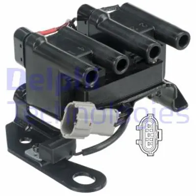 DELPHI GN10412-12B1 Ateşleme Bobini Accent Elantra Lantra 10 94>10 00 2730122040 2730122050 2730122042 2730122043 2730122044 2730122045 2730122046 2730122047 2730122048 2730122049