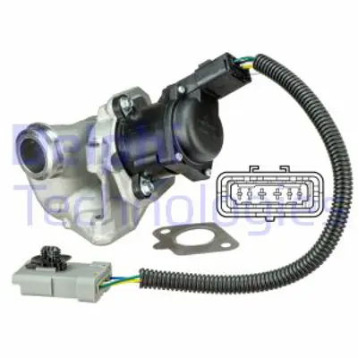 DELPHI EG10434-12B1 Egr Valfı Focus Focus Cmax 10 2003> 10 2004 1479057 1439414 1338675 1682737 5S6Q9D475AA 5S6Q9D475AB 2S6Q9D475BA 1229959 5S6Q9D475AE 5S6Q9D475AD