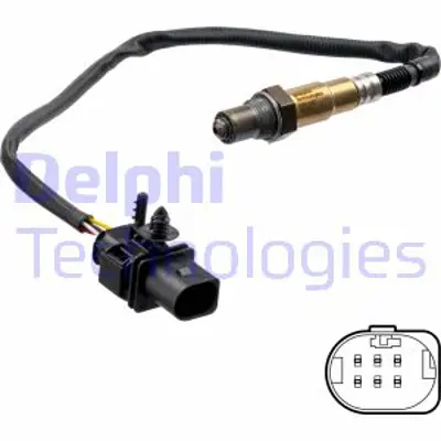 DELPHI ES21247-12B1 Oksıjen Sensoru 2010 > 1.6 Mjet 2.0 Mjet Doblo Lınea Bravo K0055261477 K0055261905 55261477 55261905 552619050 K0051827385 K0055202582 51827385 55202582 552025820