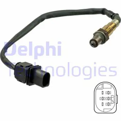 DELPHI ES21086-12B1 Oksıjen Sensoru 2007 > 1 Serı (E81 E87) 3 Serı (E90 E91) 5 Serı (E90 E91) X1 X3 13627791600 13627804369 7537993 7791600 7804369 A0095426218 89467YV010 93179226 12589380 55189996