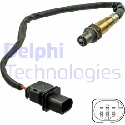 DELPHI ES21159-12B1 Oksıjen Sensoru 2013 > 3 Serı (F30 F31 F80) 5 Serı (F10 F11) X3 X4 X5 13627793825 13627791592 779382503 779159202 K0051827385 K0055202582 51827385 55202582 552025820 518273850