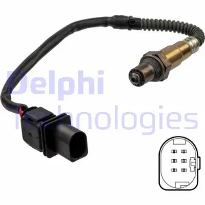 DELPHI ES21156-12B1 Oksıjen Sensoru Golf5 Passat 1.6 Fsı Otomatık Blf 022906262CA 022906262CG 06F906262F