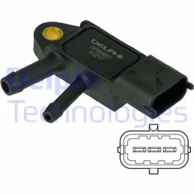 DELPHI DPS00007 Dpf Sensor Boxer Suzukı Sx4 04 10> 1618SV 1859062M00 51908411 55227306 5801600484