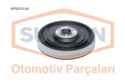 SUPSAN KP0010-04 Krank Kasnağı Megane2 Fluence 1.5 123031777R 123033245R 8200352613 8200395313 8200544135 8200552236 8200687605 8200699517 8200477938 1230300Q0J