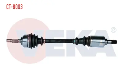 VEKA CT-8003 Komple Aks Sol On Cıtroen C3 (Fc) 1.4 Hdı 70hp Yaylı Tıp Ma Sanzıman Boy 636mm 2002-2009 9638226480