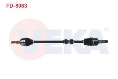 VEKA FD-8083 Komple Aks Sağ On Uzunluk 943mm Ford Focus Iv 1.5 Tdcı A-T 8 Ilerı 2018- JX673B436HAEN