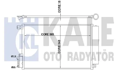 KALE 347315 Klima Radyatoru Doblo3 1.4ı 09 Combo 1.4ı 12 Mıto 1.4ı 08 50512105 95510683 95514807 1850227 50526514 50540514 1850279 35939 940095 RA7000100