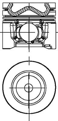 GOETZE 8772772050000G Pıston Segman 75 Mm 0.50 Focus 1.6 Tdcı 2011 > Peugeot 208 308 508 Dv6c Euro 5 1607373680 9800219480 845523 2194 628V8 31330165 AV6Q6K108AA 1699376 31330166