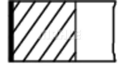 GOETZE 63077072G Segman 0.50 81.60mm Vectra Omega Calıbra 2.5 V6 X25xe 630549 630550 632112 90412248 90412249 90486584