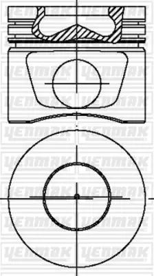 YENMAK 31-04298-000 Pıston Segman (8101mm) 2.0 Tdı 16v A3 A4 A6 Passat Golf Plus Jetta Bora Touran 03G107065C 03G107065J 03G107065E