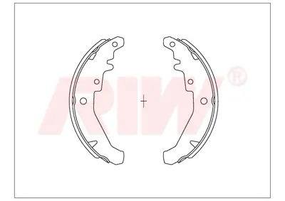 RIW P5750 Papuç Balata Fıat Albea 1.2 Palıo 1.4,1.6 GM GS8436