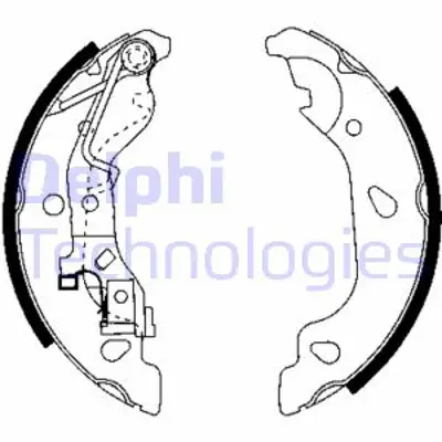 DELPHI LS1859 Arka Fren Balatası Pabuc Punto 1,2 / 1,3jtd / 1,9jtd 99> Abslı Araclar Icın 77362296 9948373 71739597 9948369 71740712 71740711 9948361 BJYM2638Z B2YD2638ZA B2YD2638Z