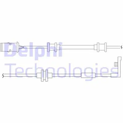 DELPHI LZ0167 On Fren Balata Ikaz Sensoru Vectra B 6238388 90497051 1635401417 6238223 A6695401117 A6695400517 A6695400417 A1635401417 669540417 6695401217