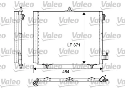 VALEO 814095 Klıma Radyatoru C2 C3 C3 Iı C3 Plurıel C3 Iıı Ds3 P208 P207 P1007 P2008 6455C2 6455CZ 6455EL 6455ET 6455HA 6455HH 6455JF E163362 9683489580 6455AL