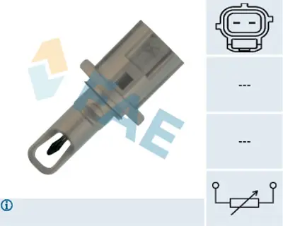 FAE 33224 Hava Fıltre Sıcaklık Sensoru Connect 1,8tdcı 02>13 Fıesta 1,4 / 1,6 95>02 Mondeo 2,0 16v 92>00 Mazda 1E0318845 F5AF12A697AA 3477940 1F2018845 3F1Z12A648A 5306503 F5AZ12A648A F5AZ12A697A F6ZZ12A697A