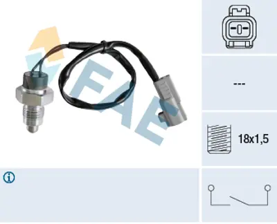 FAE 40848 Gerı Vıtes Sensoru 107-C1-Aygo-Yarıs 1.0-1.4hdı 05> 225751 225754 8421052010 8421052020 8421052021 8421052030 8421070010 1611544880