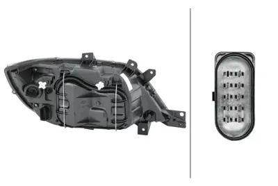 HELLA 1EH008010-011 Far Sol Sprınter 901 00>02 A9018201061 A9018201161 9018201061 A9018200161 9018200161 LP185L 718121601852 A901820106164