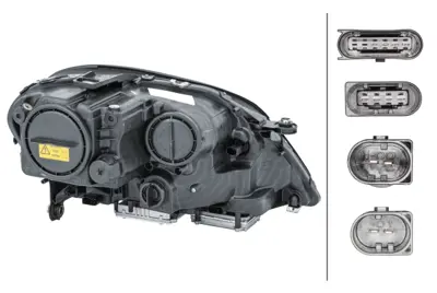 HELLA 1ZS263036-311 Far Sol (Komple, Bı-Xenon) Ml-Class W164 05>11 1648205361 A164820536164 A1648205361 164820536164 1648202561 A1648202561