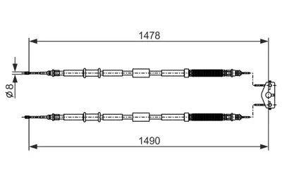 BOSCH 1987482282 Fren Bakim Ve Tamır Ürünlerı 