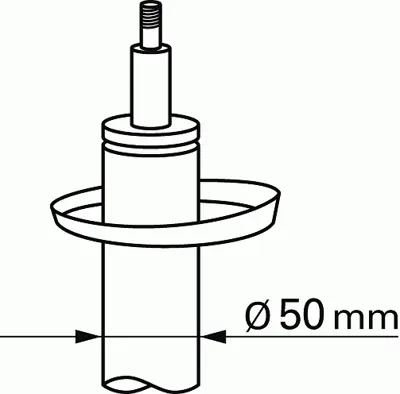 VEKA 440024 Amortısor On Sol-Sag Gazlı Cap Ø 22/50mm Audı A3 ( 1K0413031AD 