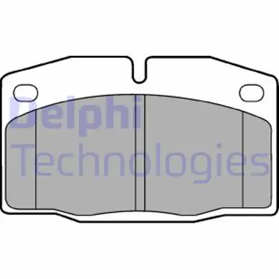DELPHI LP415 On Fren Balatası Corsa A Omega A Vectra A Kadett E 1605496 1605586 1605670 1605671 1605677 1605696 1605697 1605795 1605783 1605787