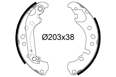 VALEO 564295 Arka Fren Balatası Pabucu - Fıesta 17 > 2112555 KTH1BC2200AB 2Q0698525 440603961R 440601843R 2Q0698545 440266309R 440265440R A4534210400