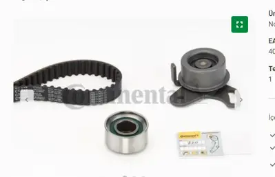 CONTINENTAL CONTITECH CT942K1 Triger Seti Accent I -Iı 1.5 İ 16v 2431226000 2431226001 2431226050 2481026010 2481026020 2441022000 2441022020 2441026000 S2431226001 S2431226050