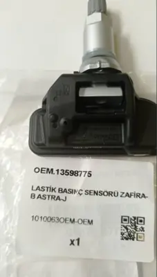 OEM 13598775 Lastik Basınç Sensörü Zafira C - Astra J - Corsa E 