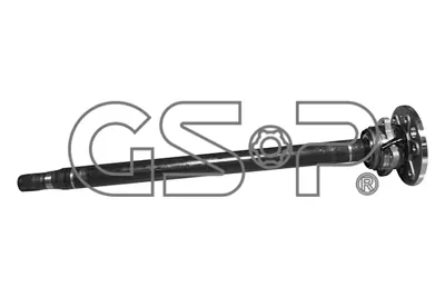 GSP 9500003 Arka Aks Mılı Sol Kalın Kısa (Poryalı, 840mm) Crafter 06>16 Sprınter 906 06>16 Z:29-30 