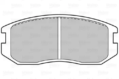 VALEO 670626 On Fren Balatası Colt 1,3 96> 1,6 91 96 Lancer 92 97 Proton 315 / 415 / 420 93> MR389511 MR389512 MZ690000 MZ690026 MZ690046 MZ690168 MZ690330 X3511001 9H0M011 V9118M017