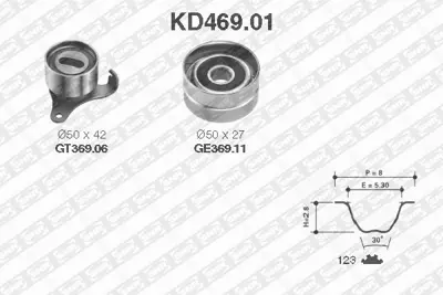 NTN / SNR KD46901 Eksantrik Rulman Kiti (Triger Seti) Toyota Corolla 1,3 Karburatorlu (123x240) 1350515040 1350515041 1356811050 1356811051 1356811052 1356811053 1356819025 94843983 94847323 135031002100