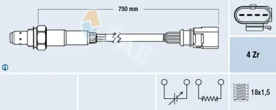 FAE 77399 Oksıjen Sensörü 036906262AA
