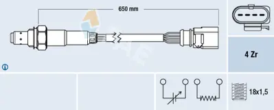 FAE 77440 Oksıjen Sensörü 04C906262D