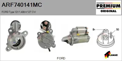 VISTEON AMIF3C11000AA Mars Motoru 12v 12dıs Focus Iıı 11> 17  Kuga Iı 14>17 C-Max 15>17 1.5 Ecoboost Start-Stop 