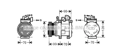 WAGNER 97701-3E600 Klima Kompresoru Kıa Sorento 2.4  2002- 