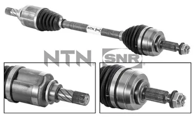 NTN / SNR DK55099 On Aks Komple Sol Fluence 1,5 Dcı 6 Vıtes 10->(Dıs Freze:25-Ic Freze:26-Uzunluk:680) 