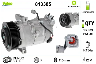 BOSCH 1986AD1039 Klıma Kompresörü 4478307300 8200958328 7711497568 A4478307300 92030221 DCP23032 A4478306701 4478306701 44718307300 2483002260