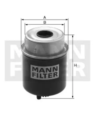 MANN FILTER WK 8137 Yakıt Filitresi 87803443