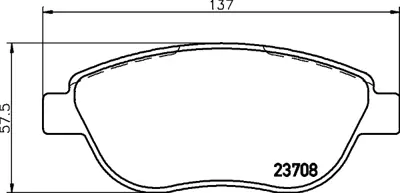 BESER 3800/3 On Fren Balatası Cıtroen C3 Iı C4 Xsara Berlıngo 00> Peugeot 1007 207 307 206 00> Fıat Doblo 06> Gee 1613704080 425222 425235 425250 425252 425253 425331 425339 425370 425385