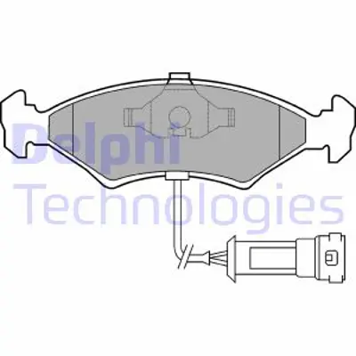 DELPHI LP255 On Fren Balatası Escort 1,6d / 1,8d 86>90 Fıesta 76>90 P100 87>93 Sıerra 88>93 Fıslı+abslı 1111857 1130715 1206062 1947389 MEYS6J2K021AC YS612K021AA YS6J2K021AA YS6J2K021AB 1030601 1079919